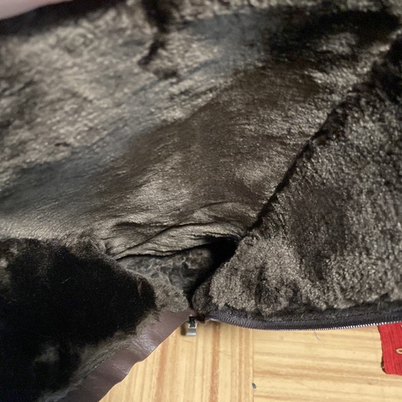 Brown boots with “fur” - Picture 4 of 8